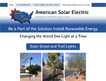 Tablet Screenshot of americansolarelectric.com